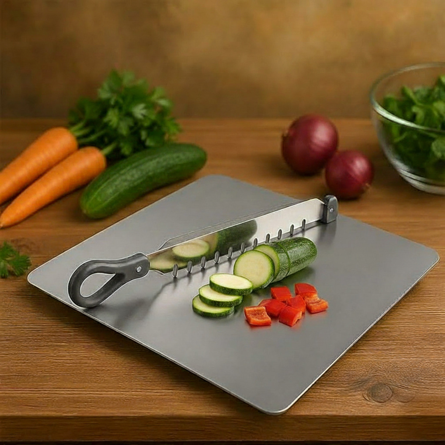 Image of METSTIK Stainless Steel Cutting Board
