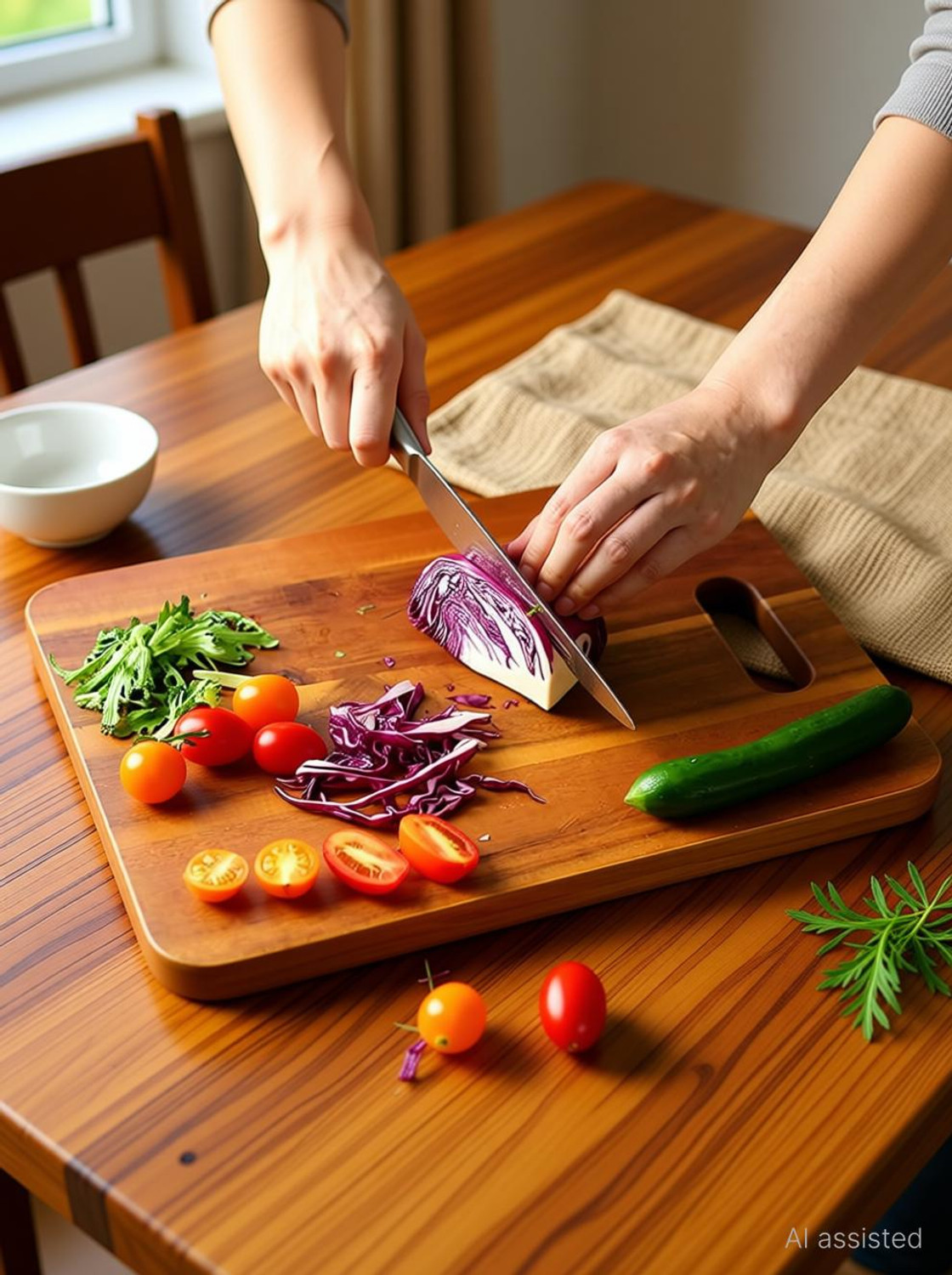 Image of shruhadam international cutting board Wooden Cutting Board