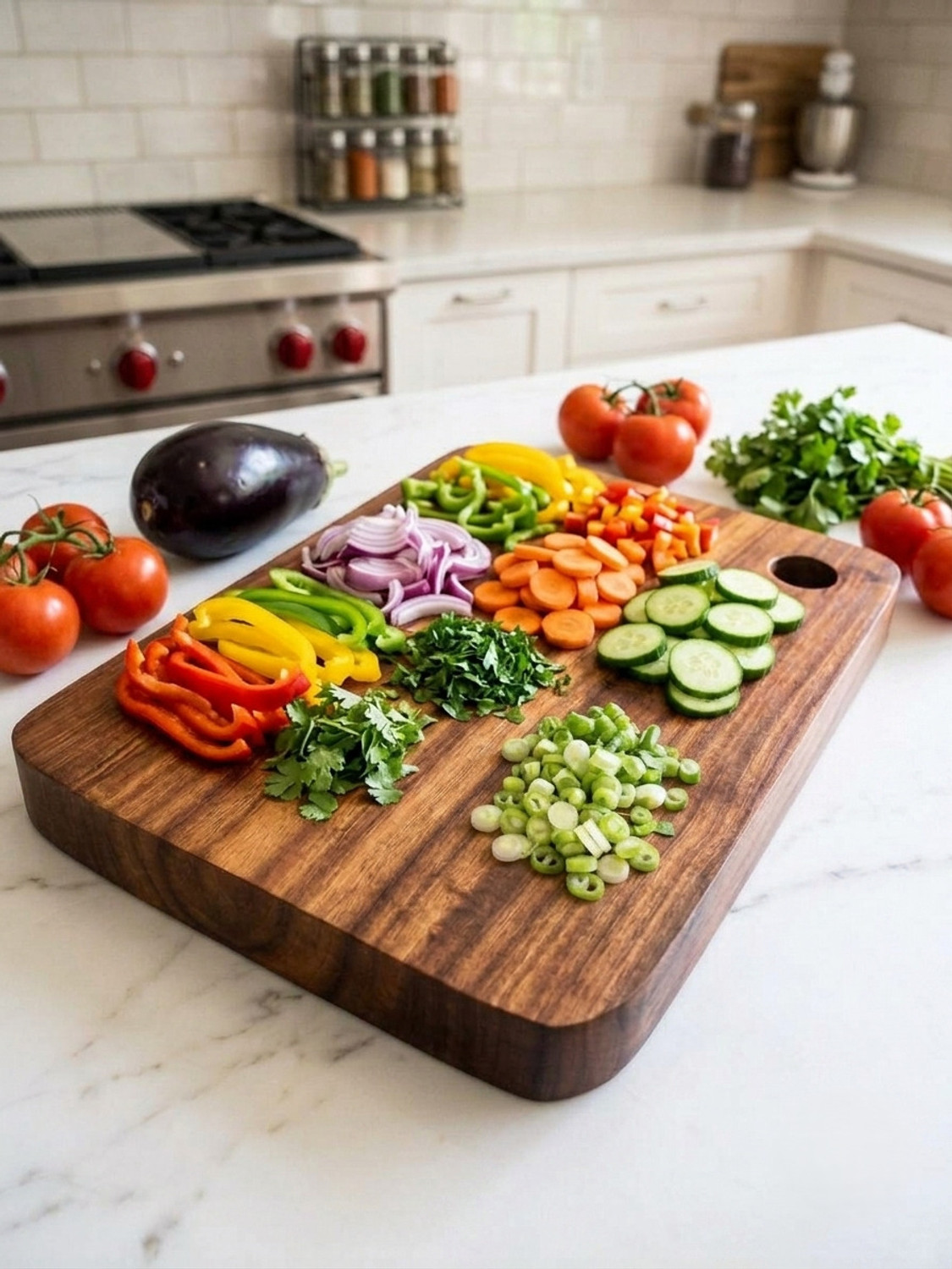Image of ECOVY SHEESHAM Wood Thick Chopping Board(12x8x1inch) For Fruits & Vegetable & Meat Wooden Cutting Board