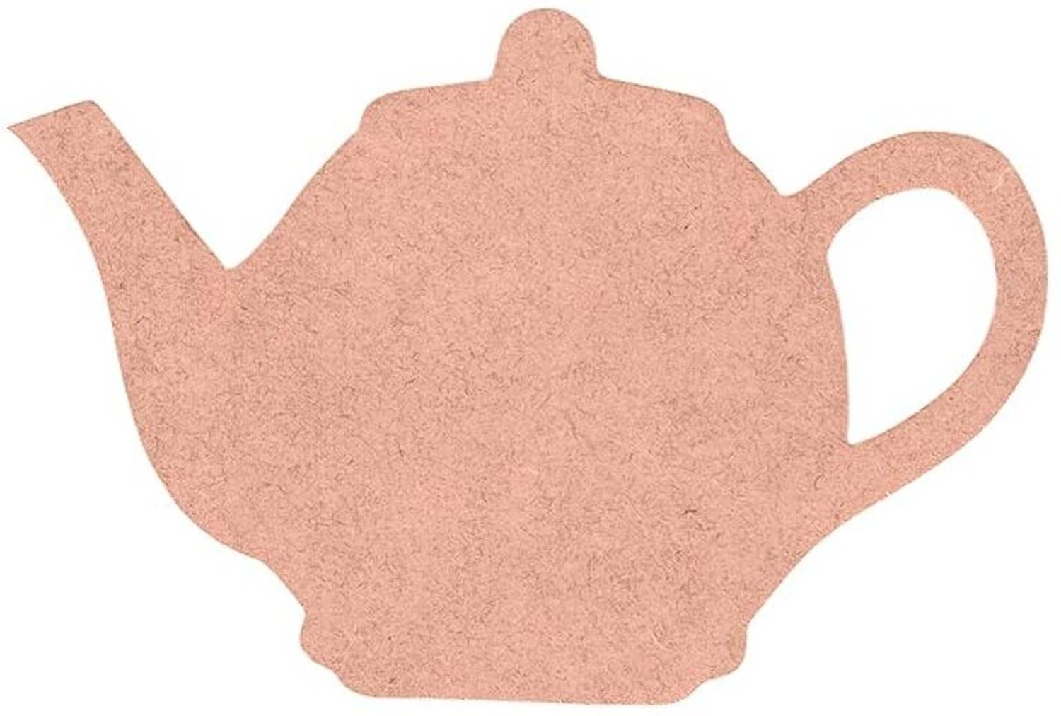 BanteyBanatey MDF Board Sheet for Coasters, Art & Crafts in Tea Pot Shape (Pack of 5 Pcs) Wooden Cutting Board