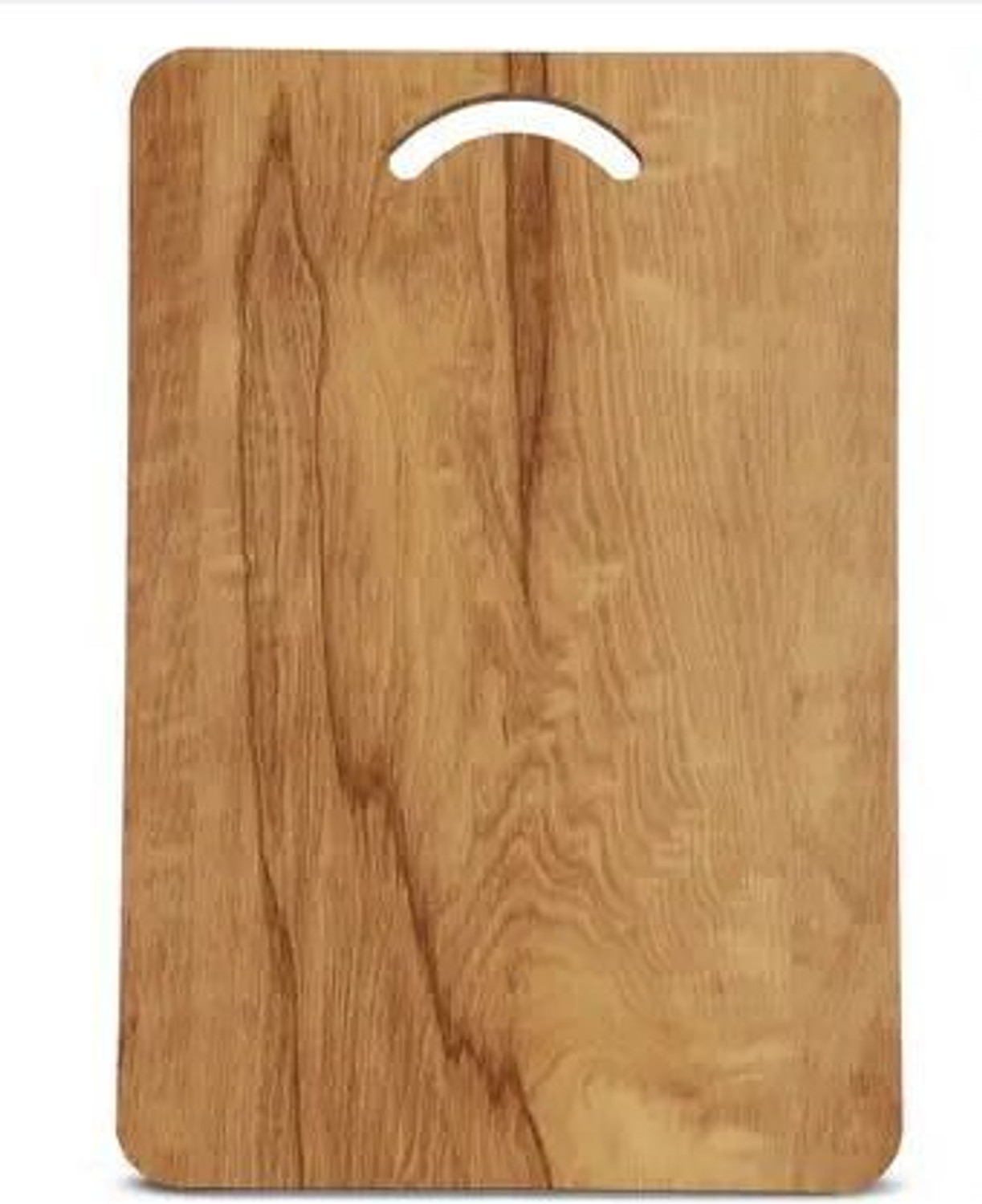 Image of Patel Wooden Chopping Cutting Board With 3 Pic Knife Set Stainless Steel for Kitchen Wooden Cutting Board