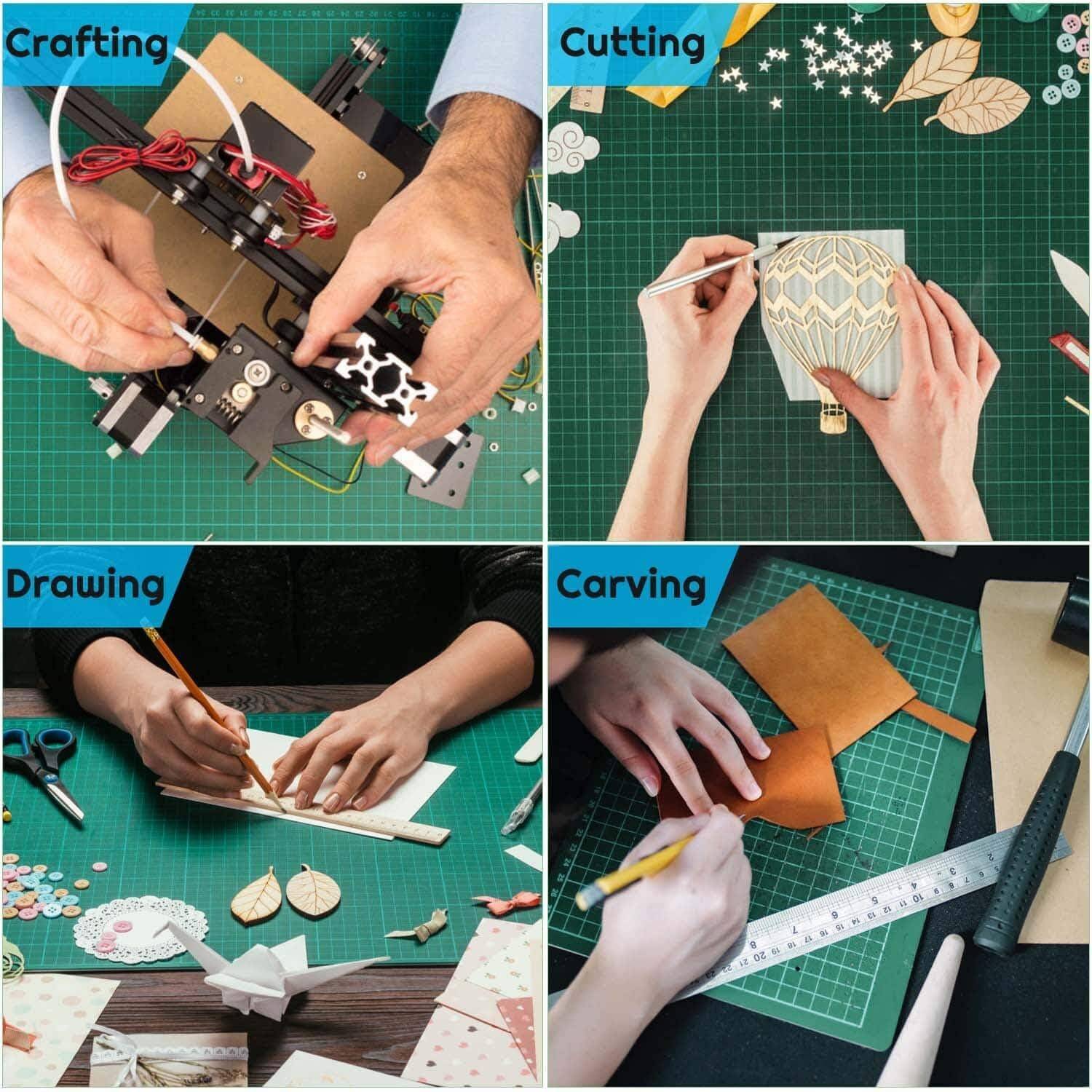 Adoere PVC Self Healing A4 Cutting Mat - Image 4