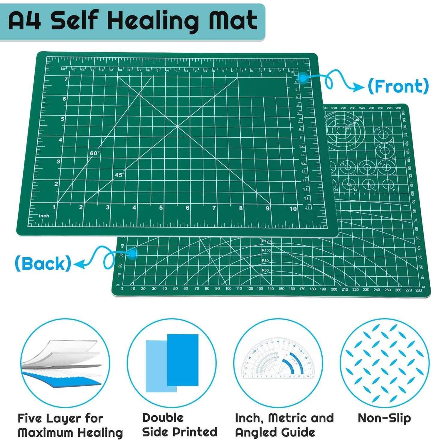 Adoere PVC Self Healing A4 Cutting Mat - Image 2
