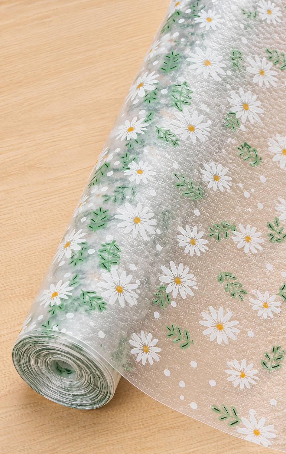 AJCART 45 cm X 3 m) Printed Shelf Liners for Kitchen Shelves, Drawer Mat Cutting Mat