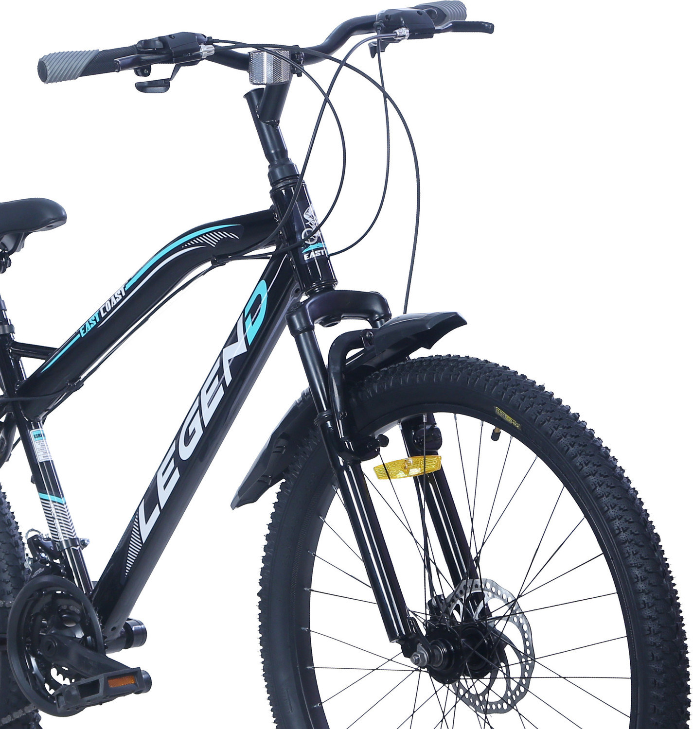 Image of EAST COAST LEGEND MultiSpeed Bike with inbuilt Carrier FS & DD Brake 26 T Mountain Cycle 26 T (inch) Mountain Cycle