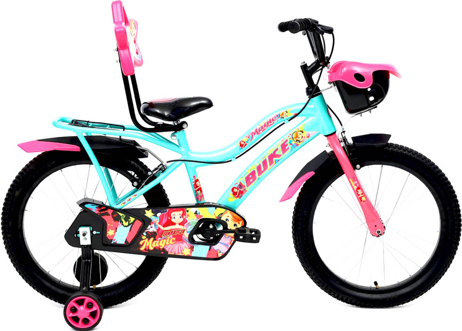 AVON MAGIC 20T Kids Cycle Ideal for 5 to 8 Years With Training Wheel 85% Pre Fitted 20 T (inch) Road Cycle