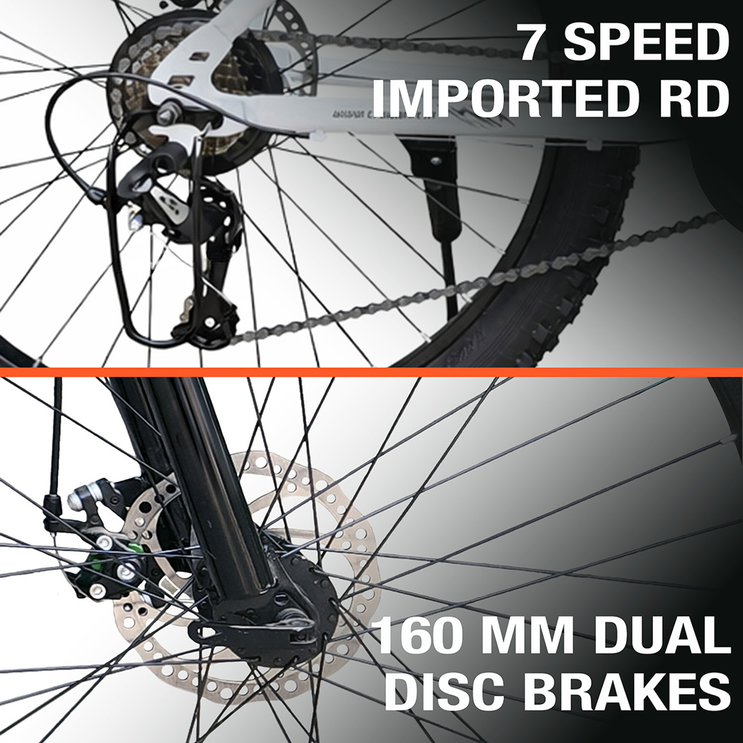 Image of Crow ATOM PRO 7 SPEED | MOUNTAIN BIKE|FRONT SUSPENSION|DUAL DISC 29 T (inch) Mountain Cycle