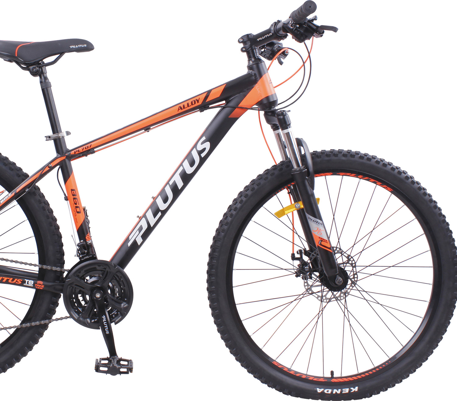 Image of PLUTUS Furion MTB Cycle with 21 Gears, Dual Disc Brake, Alloy Frame Cycle for Adult 27.5 T (inch) Mountain Cycle