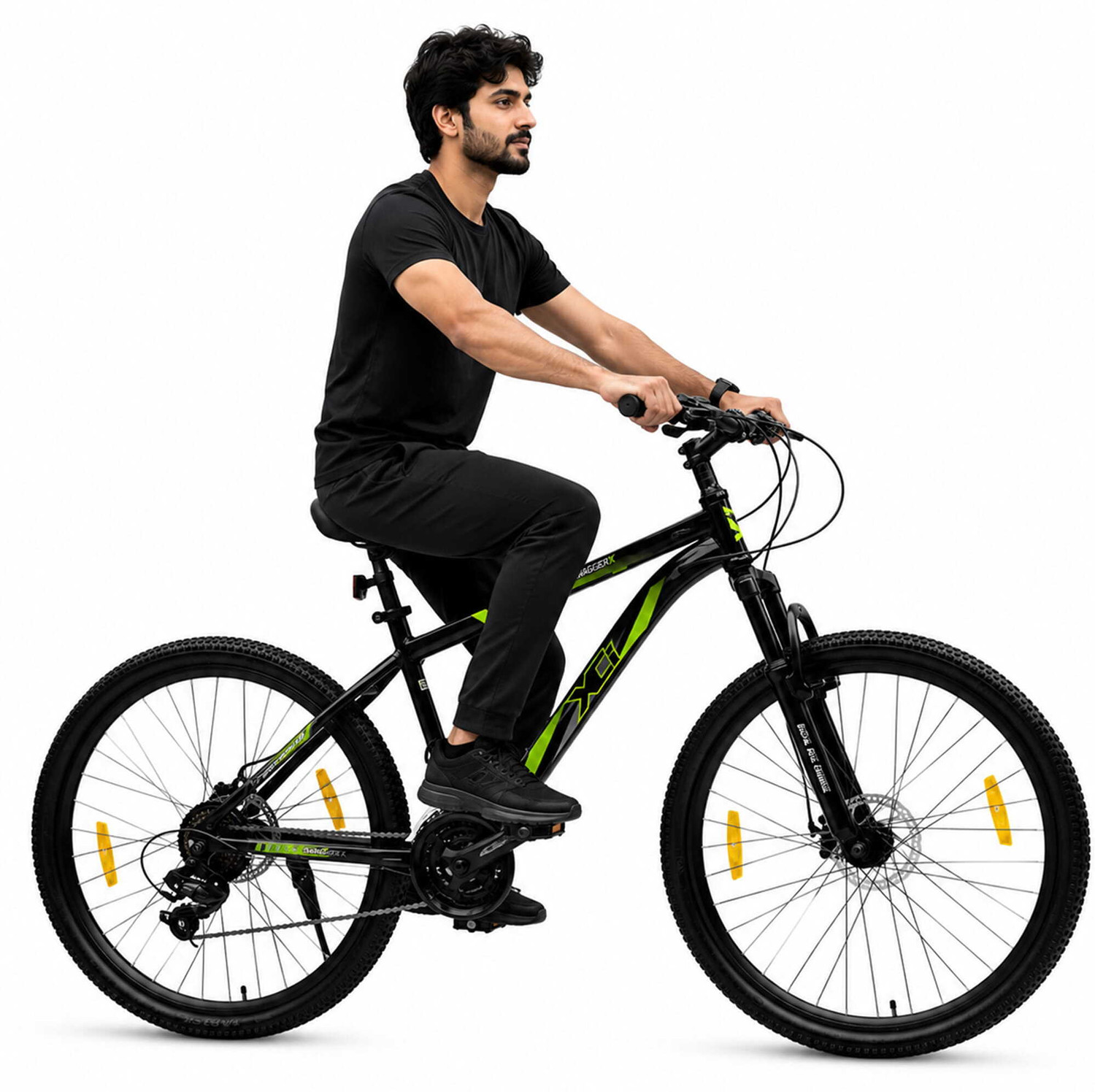 Image of XCi SwaggerX 2.0 21 Shimano Geared for Men TUF SHOX Suspension 26 T (inch) Mountain Cycle