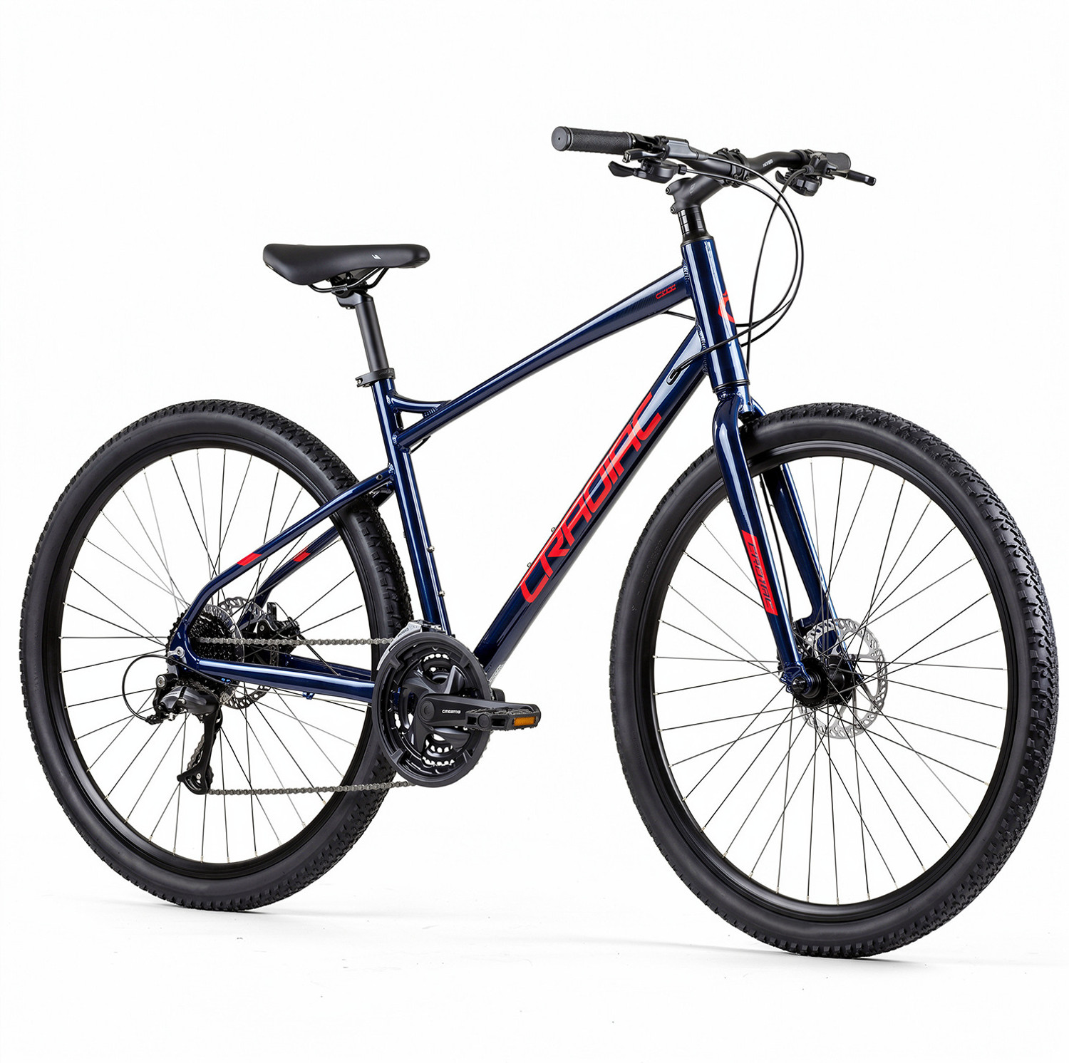 Image of CRADIAC CONCEPT X 24 SPEED|GRAVEL|6061 ALLOY FRAME|700X45C|DUAL DISC|shimano gears 700C T (inch) Hybrid Cycle /City Bike