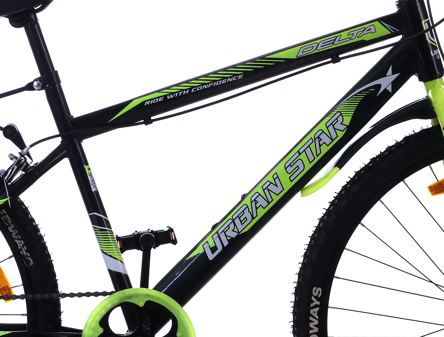 Image of Urban Star 26T IBC CYCLE | CITY BIKE | INBUILT CARRIER | PREMIUM QUALITY | SEMI ASSEMBLED | 26 T (inch) Road Cycle