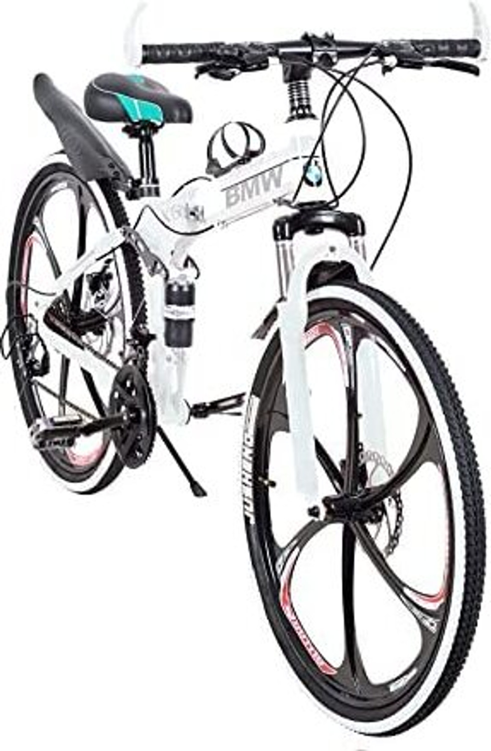 Image of QUESEC 6 Spoke BWM Foldable Bicycle 26 T (inch) Folding Bikes /Folding Cycle