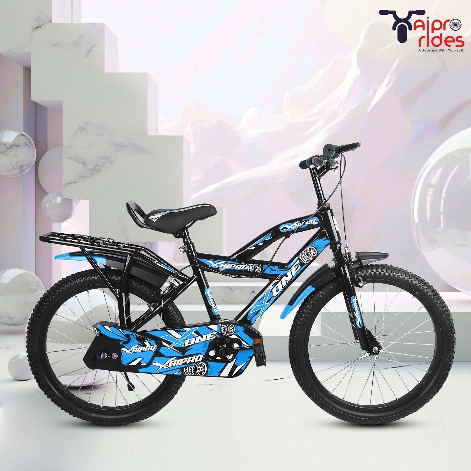 Xaipro 20T X-ONE SKYBLUE M RIM 7 TO 10 YEAR KIDS CYCLE 90