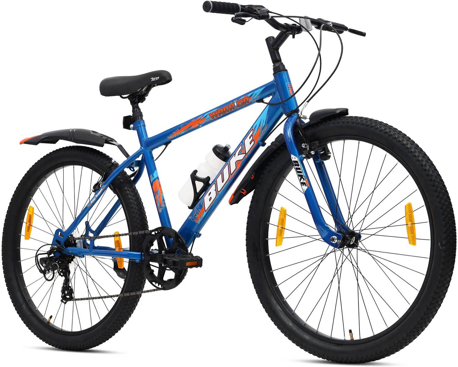 AVON WARRIOR 26T Gear Cycle for Boys & Men with Front & Rear Vee Brakes 85% Fitted 26 T (inch) Hybrid Cycle/City Bike