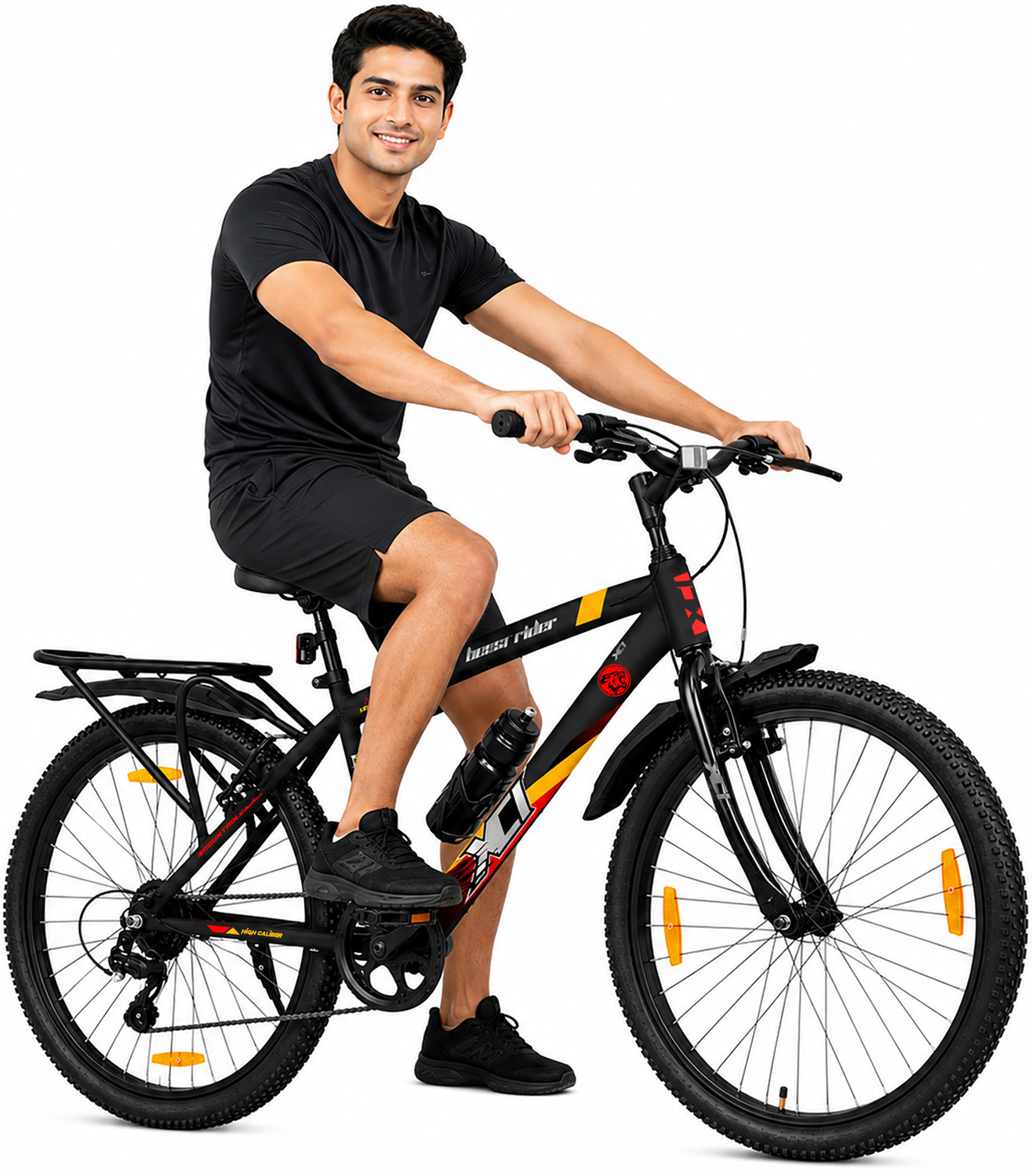 Image of XCi Beastrider 26T 7 Speed Gear Cycle for Adult with Rigid Fork 26 T (inch) Mountain Cycle