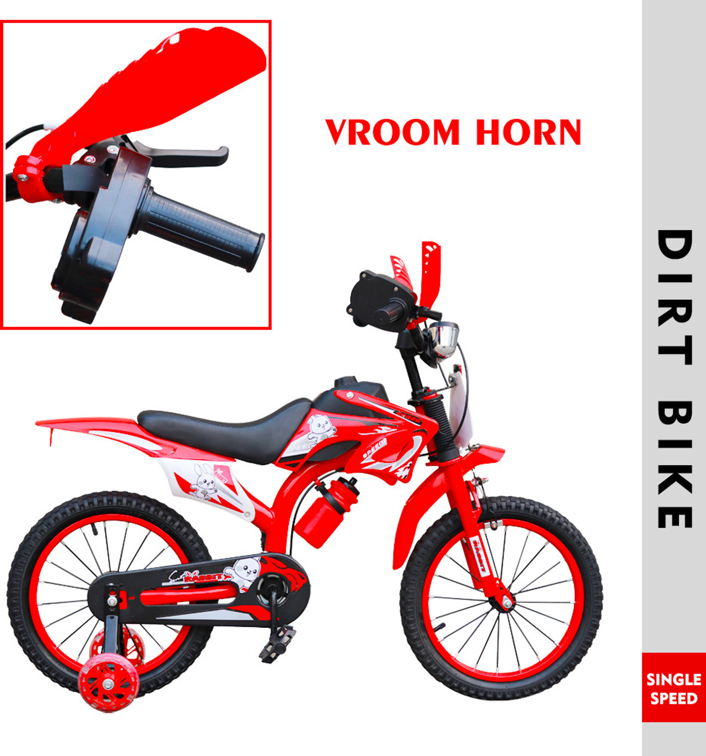 Image of GOAL DIRTBIKERED 16 T (inch) BMX Cycle