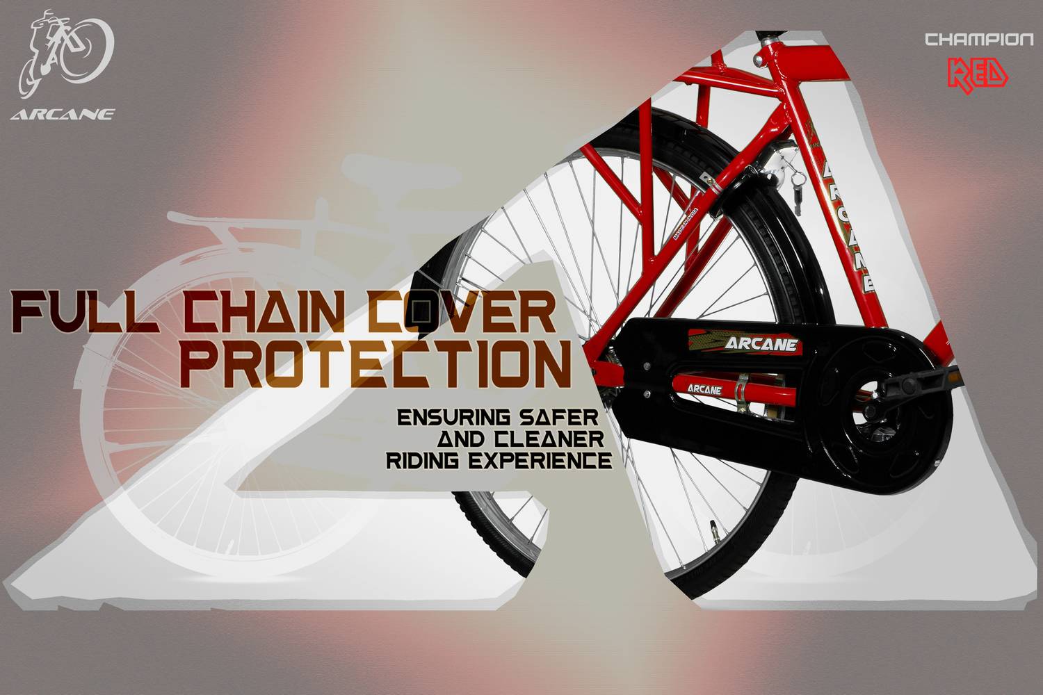 ARCANE Champion 26T Vintage Men's Bicycle 20inch - Image 4