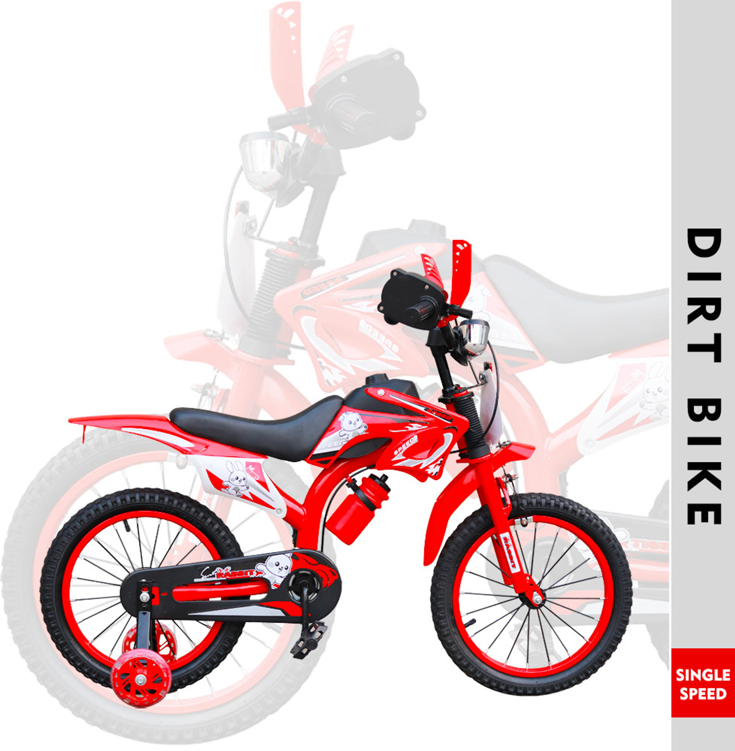 Image of GOAL DIRTBIKERED 16 T (inch) BMX Cycle