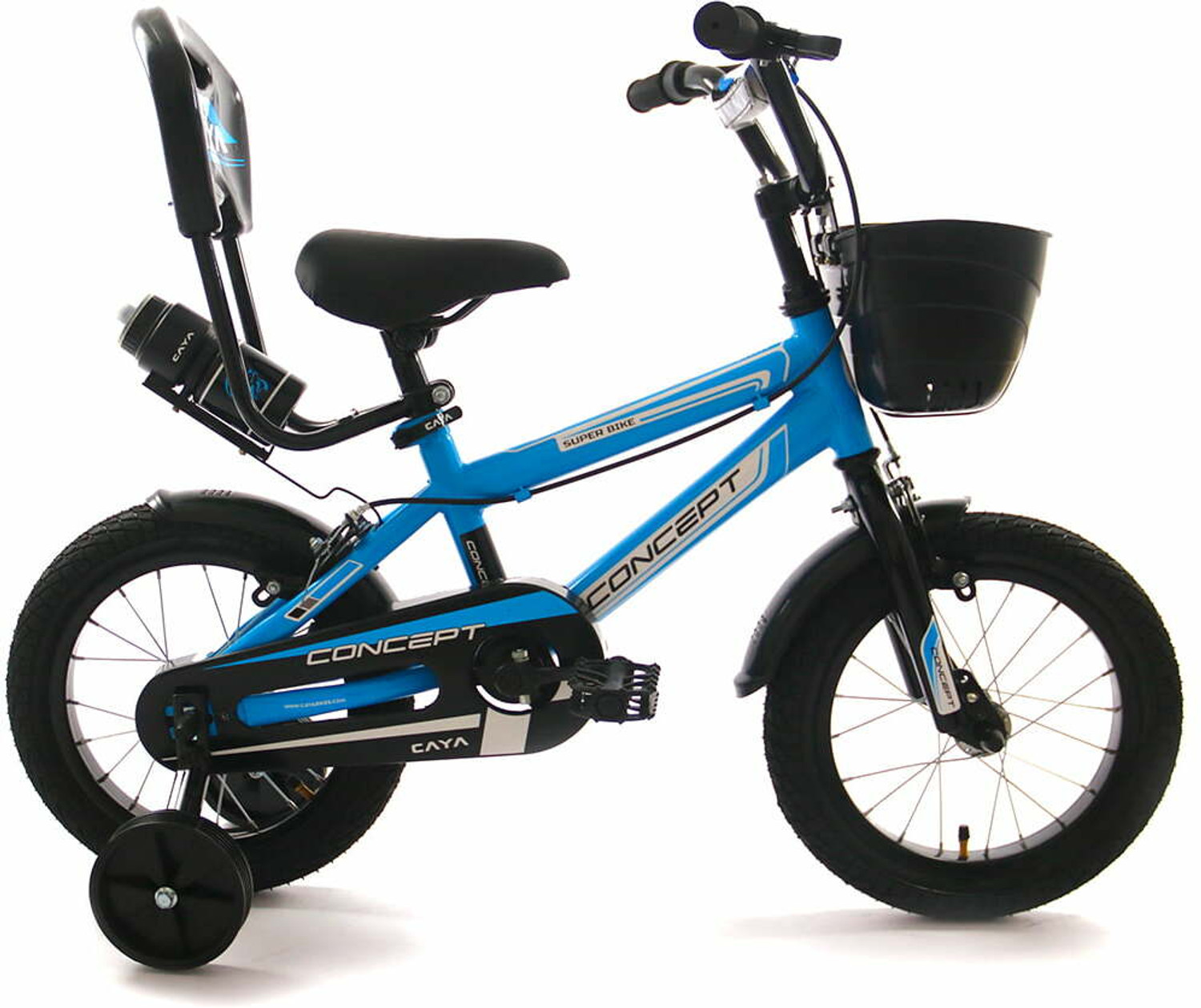 Image of CAYA Concept 14 inch Cool Sky Blue Caliper Brakes, Lightweight Kids Bikes 14 T (inch) BMX Cycle