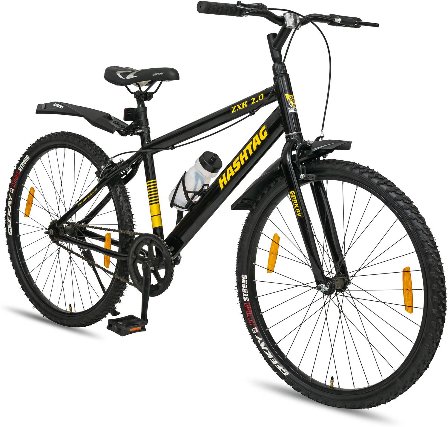 TYKE TRAILS Geekay Hashtag ZXR 2.0 26T Single Speed Cycle black 26