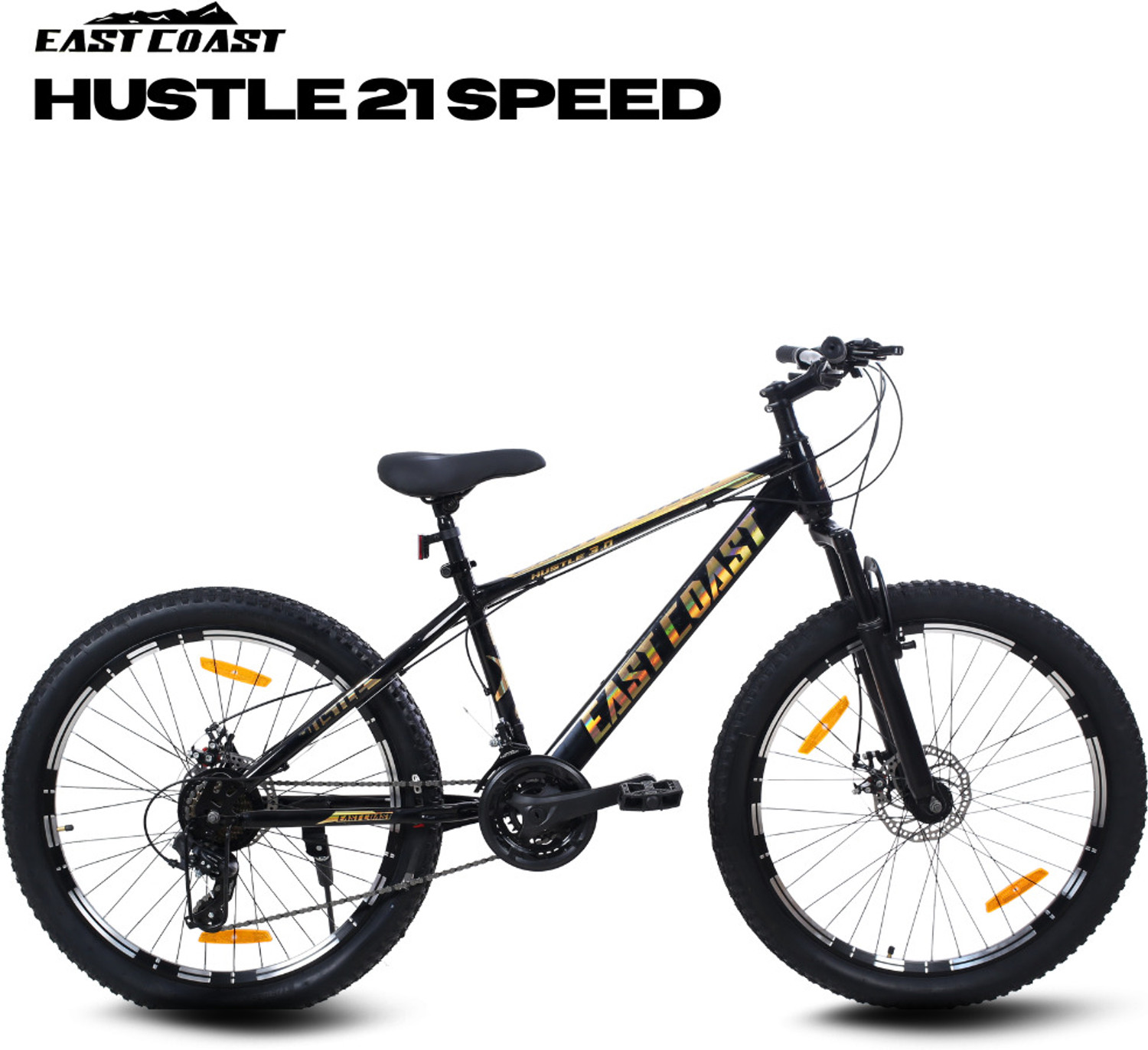 Image of EAST COAST HUSTLE MIB 21 SPEED 26T Mountain Cycle 26 T (inch) Mountain Cycle 26 T (inch) Mountain Cycle