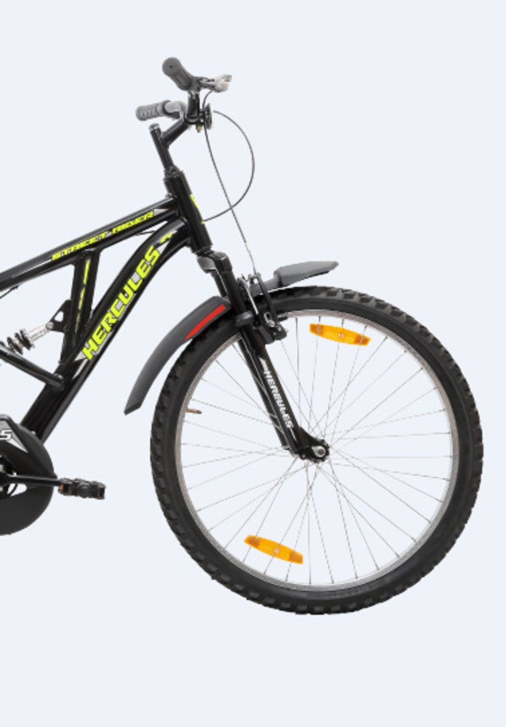 HERCULES STREET RIDER ZX IBC |Dual SUSPENSION|Power Brakes|Wheel