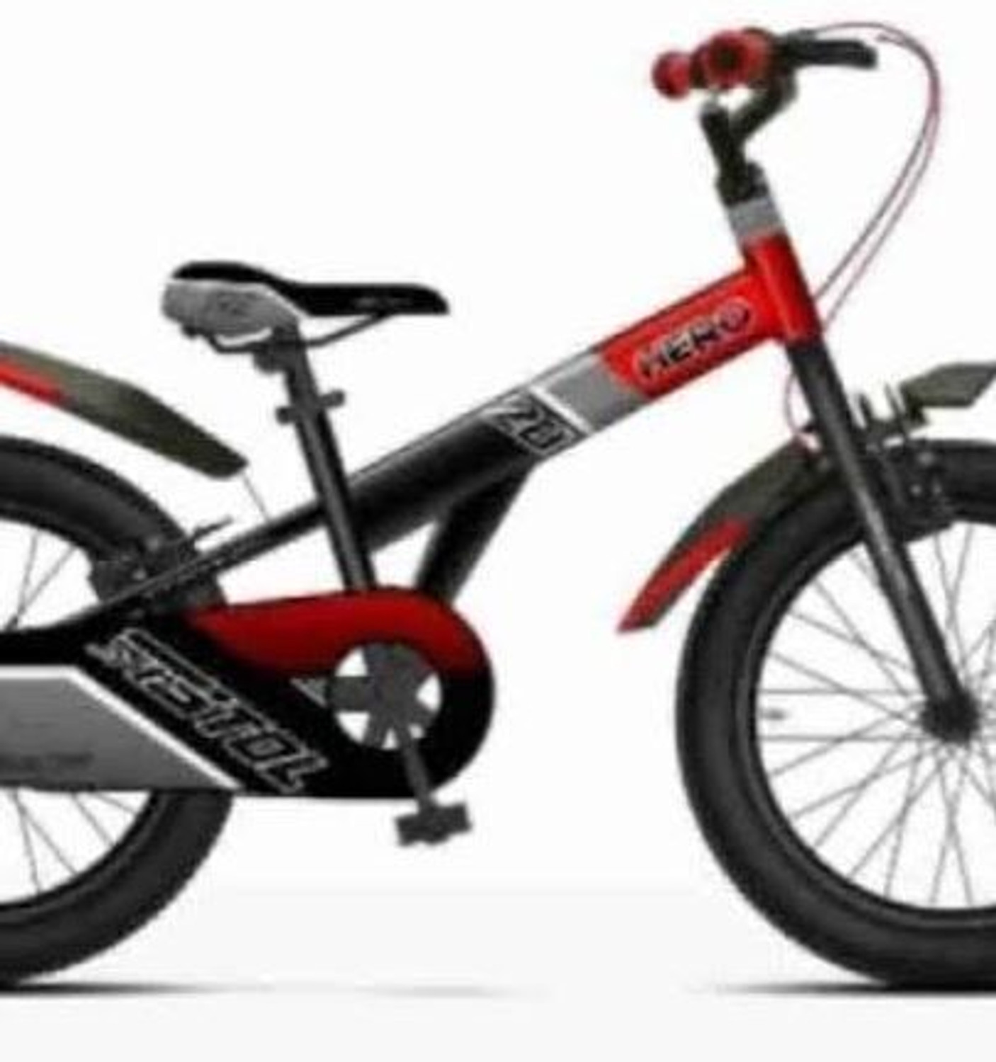 Image of HERO CYCLES PISTOL | NON-SUSPENSION | SEMI FAT TYRES 20*2.40|POWER Brakes]Wheel Size 20 T (inch) BMX Cycle
