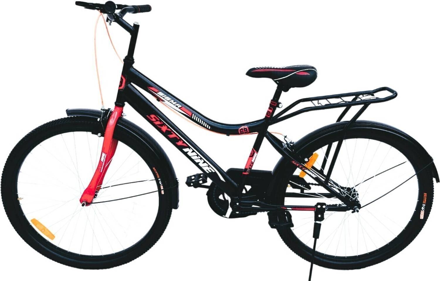 FOXGLOVE SIXTY NINE 24 INCH GLOSSY BLACK FRAME TYRE TUBE FOR 8