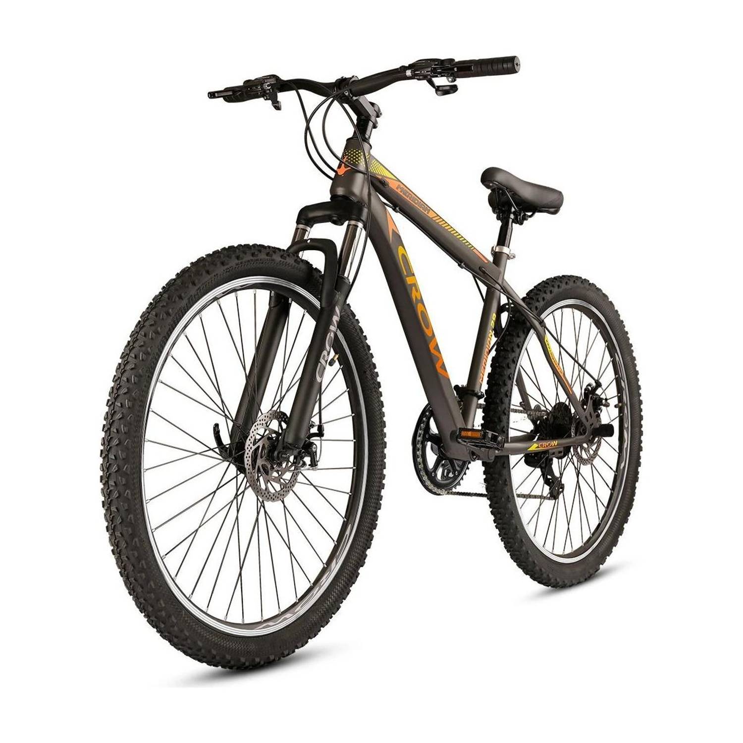 Crow MERIDIAN 7 SPEED|geared|FRONT SUSPENSION|DUAL DISC 29 T (inch) Mountain Cycle