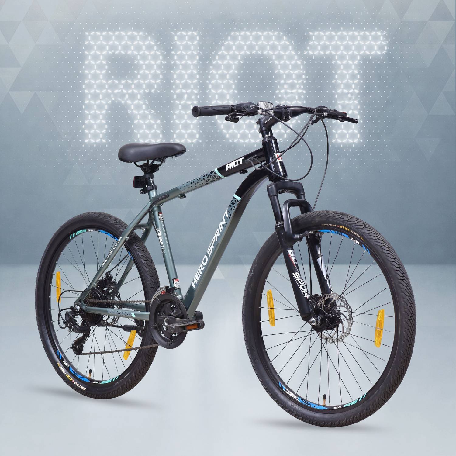 Bicycle Hero Warrior 26t Colour Hero Metro Cycle HERO RIOT 26 T 