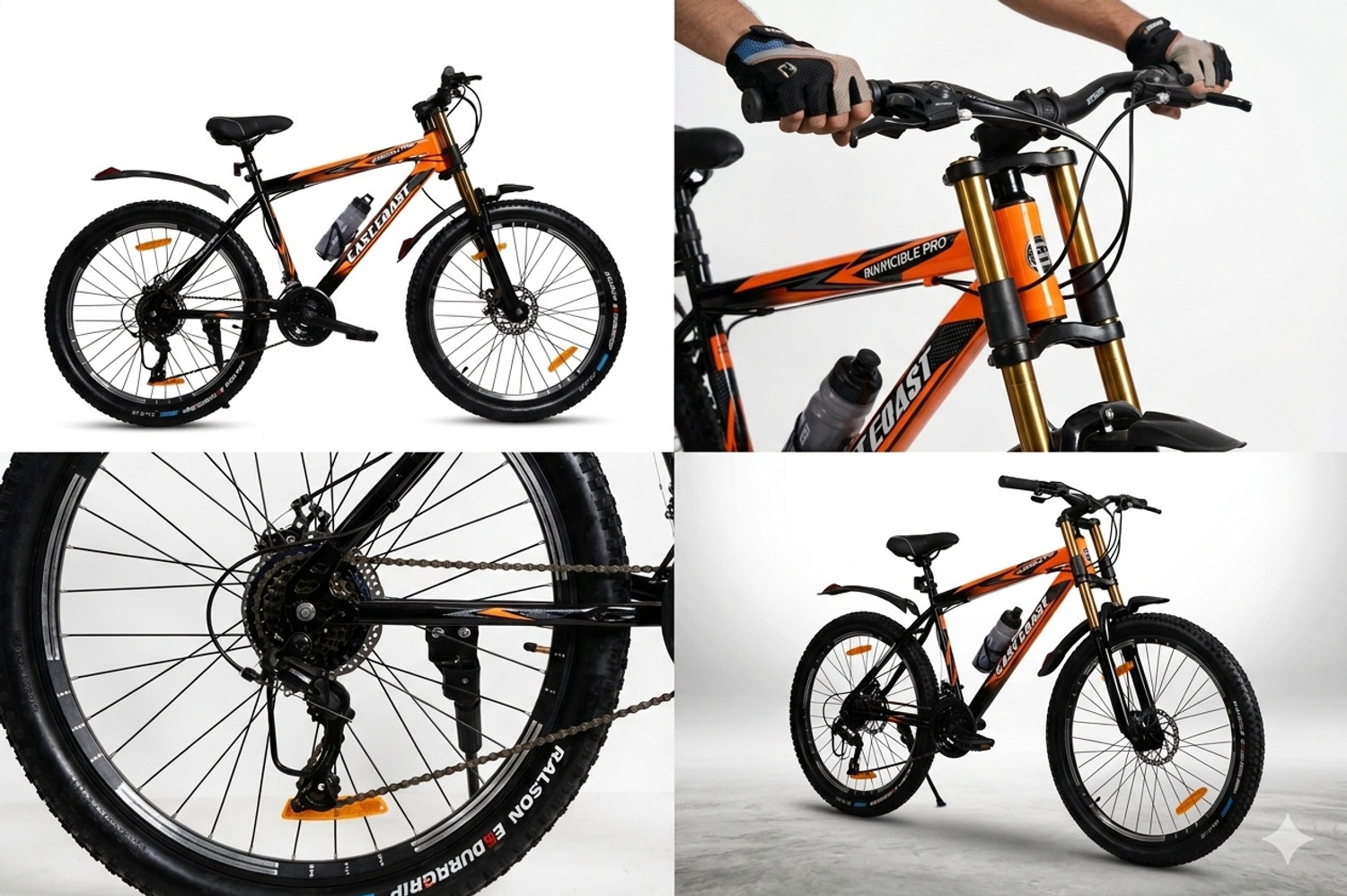 Image of EAST COAST INVINCIBLE PRO 26T cycle for men 21 Speed Geared cycle 26 T (inch) Mountain Cycle
