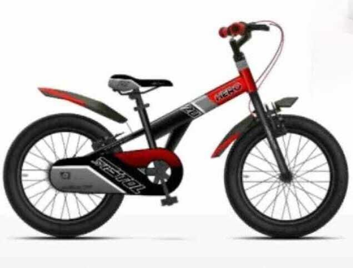 Image of HERO CYCLES PISTOL | NON-SUSPENSION | SEMI FAT TYRES 20*2.40|POWER Brakes]Wheel Size 20 T (inch) BMX Cycle