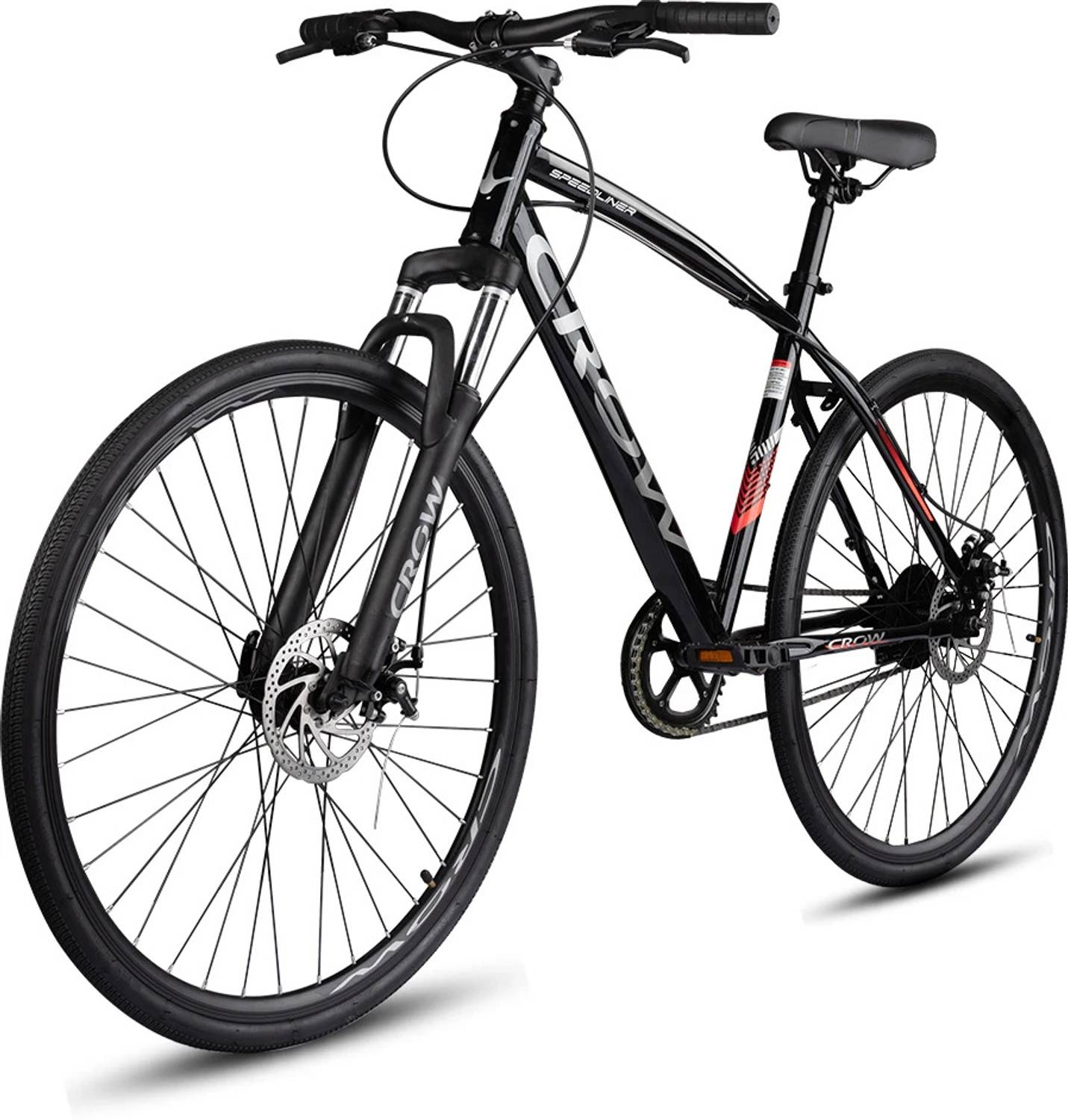 Crow SPEEDLINER SINGLE SPEED 700C Hybrid Bike - Image 3