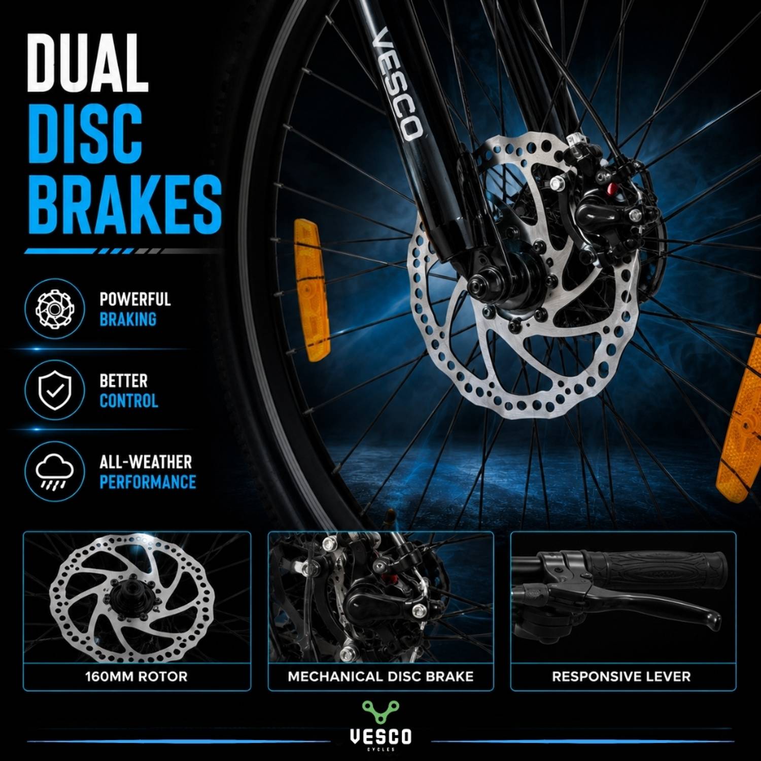 VESCO DRIFT PRO 26T 21 Gears Men's Cycle - Image 4