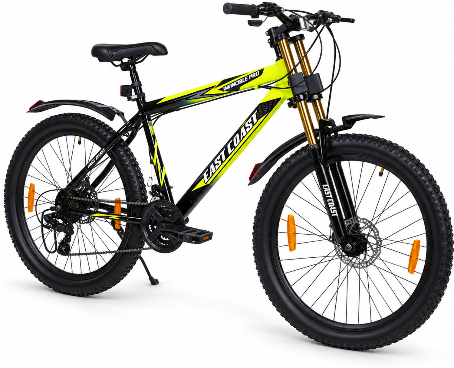 Image of EAST COAST INVINCIBLE PRO 26T cycle for men 21 Speed Geared cycle 26 T (inch) Mountain Cycle