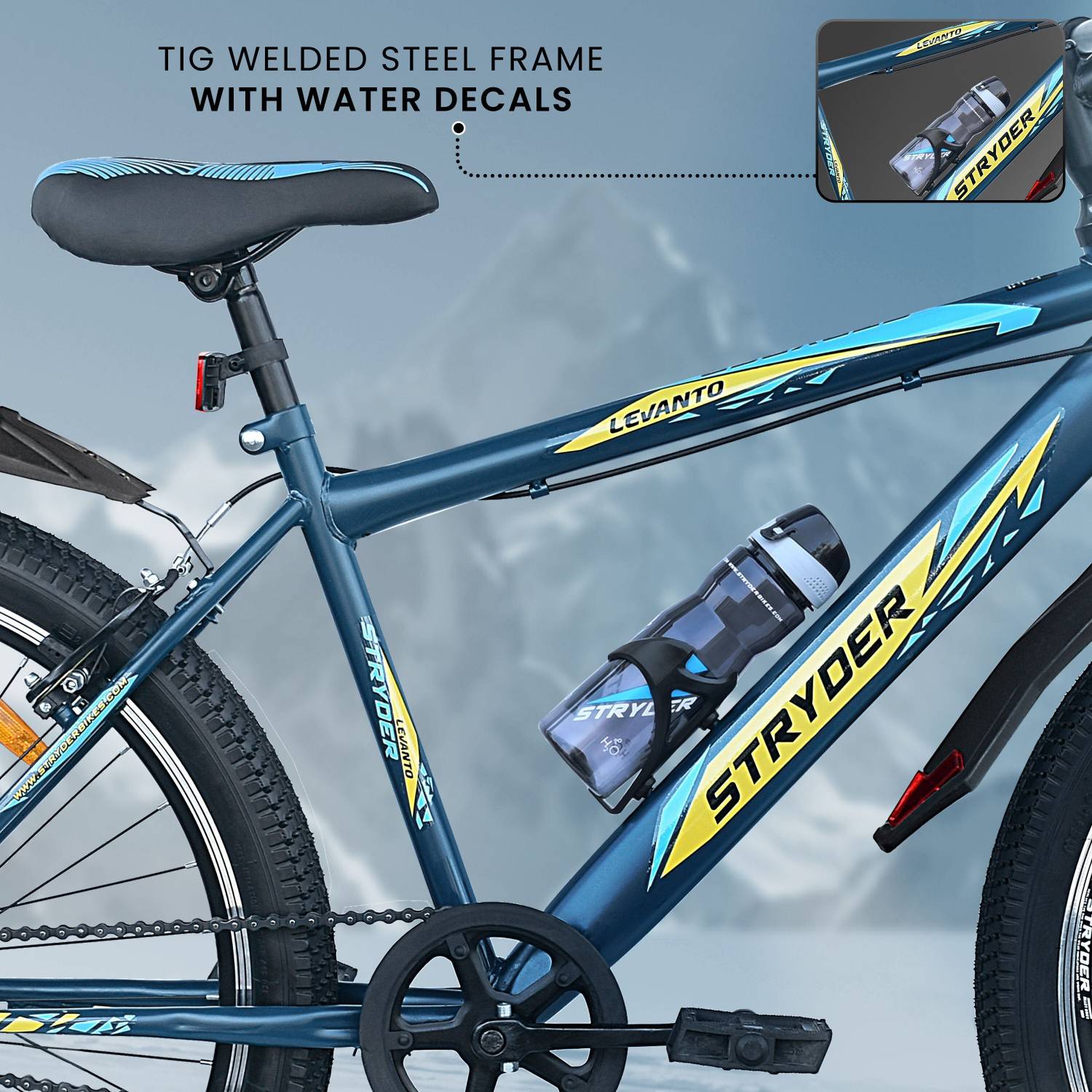 STRYDER Levanto 26” MTB Cycle - Durable & Stylish Ride with Disc