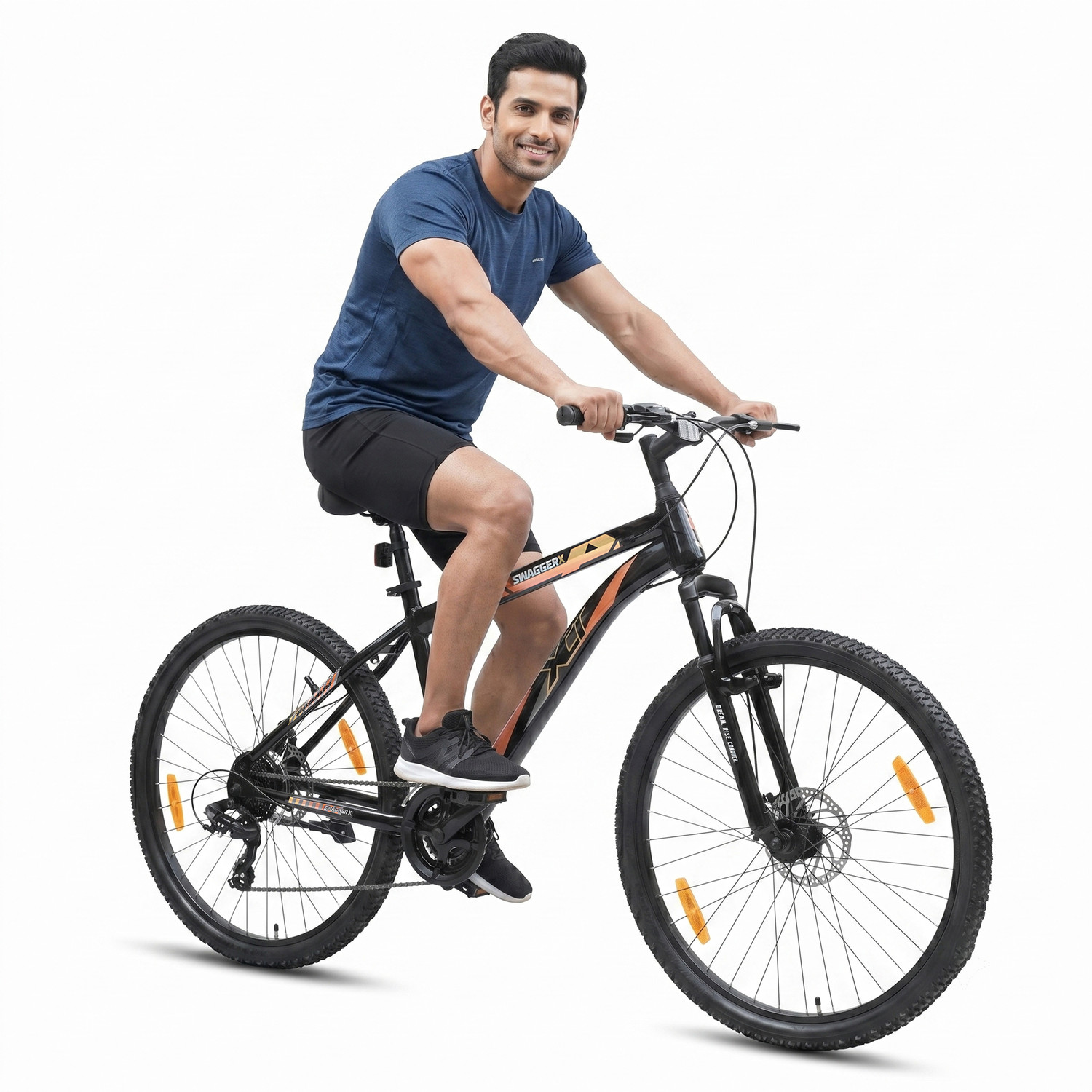 Image of XCi SwaggerX 2.0 Shimano Geared for Men TUF SHOX Suspension 26 T (inch) Mountain Cycle