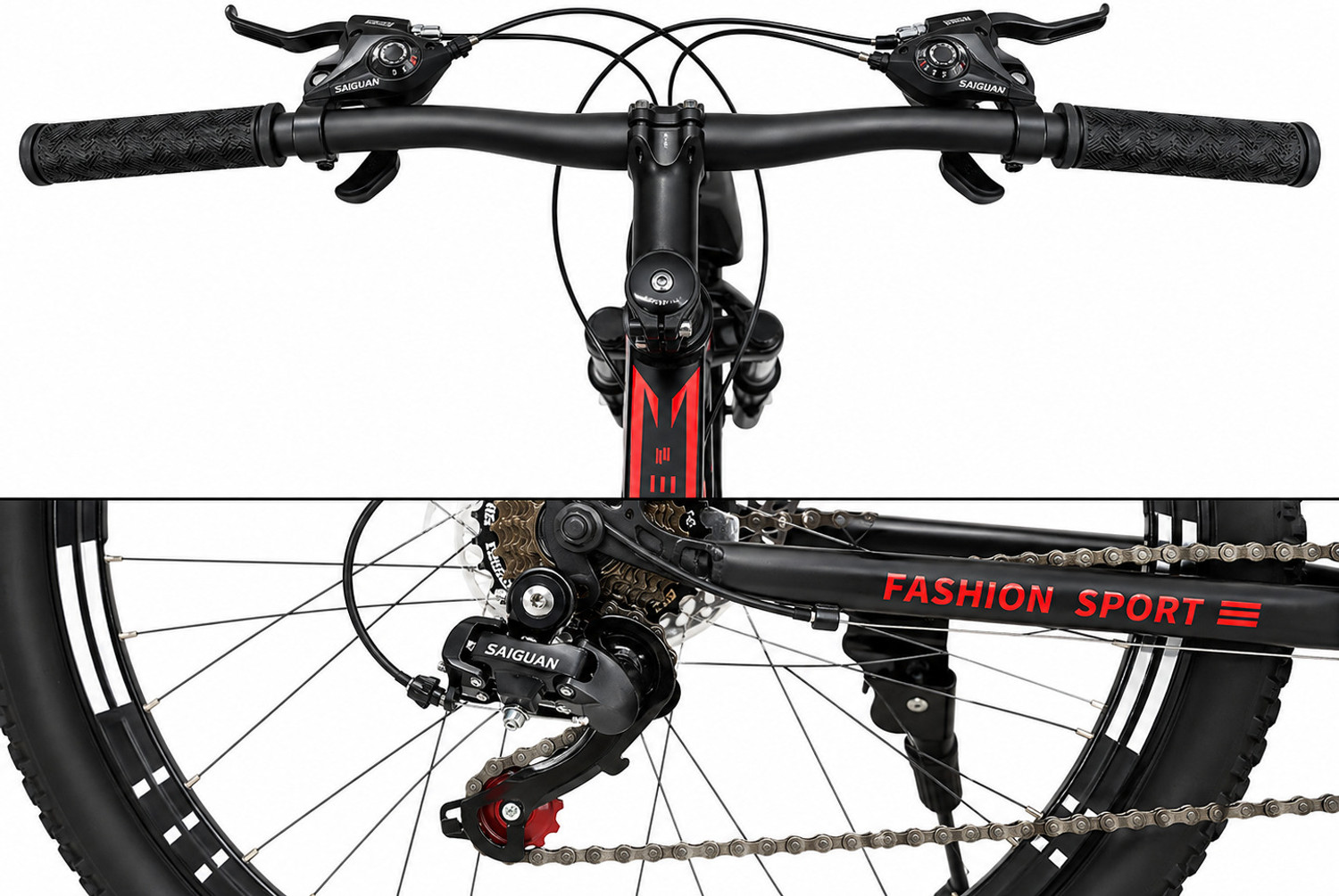 Image of GOAL Imported Frame|| Double Disc || 21 Speed || Front Suspension 26 T (inch) Mountain Cycle