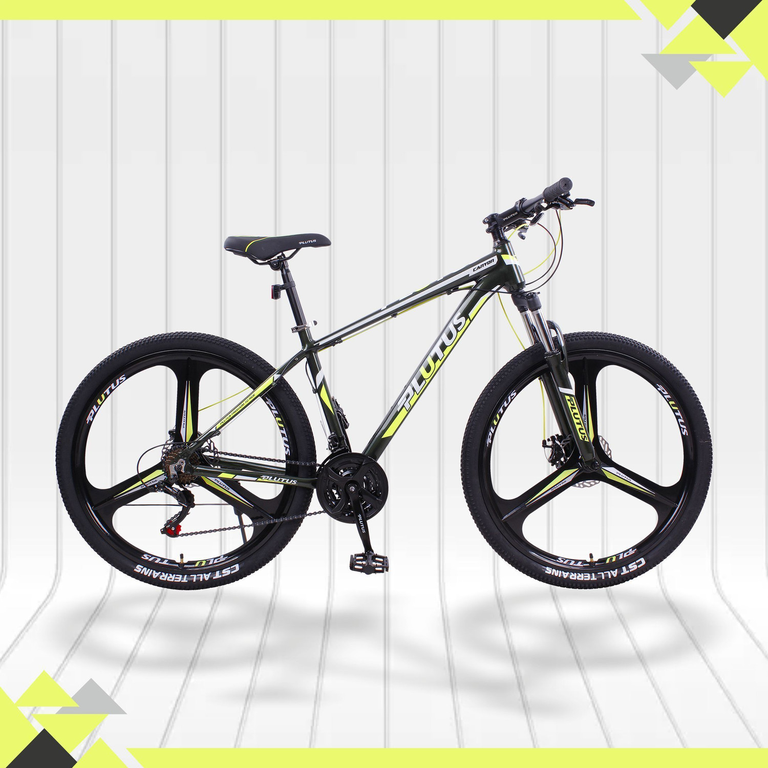 Image of PLUTUS Canyon Multispeed Magnesium Wheel with Alloy Frame Mountain Cycle 27.5 T (inch) Mountain Cycle
