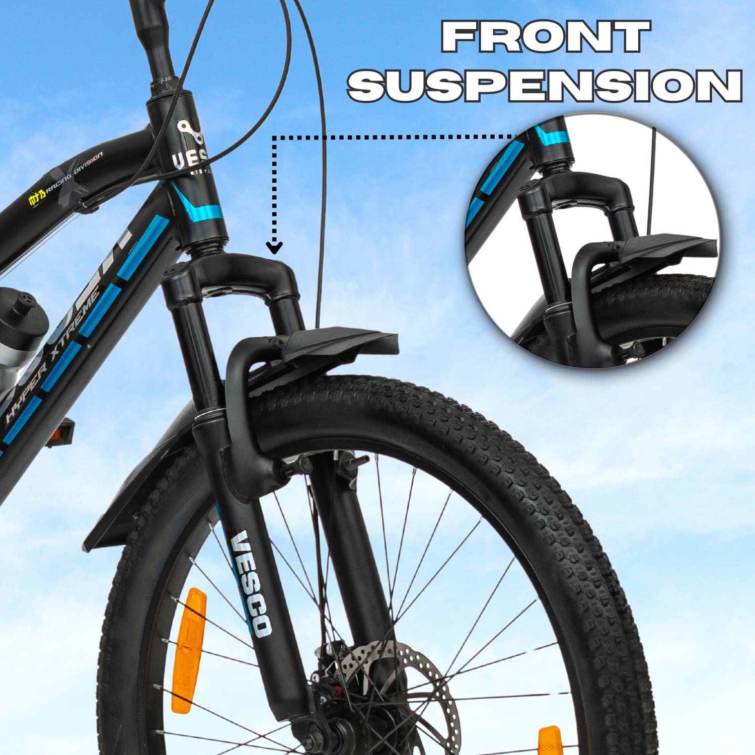 VESCO HYPER-X Kids 24T Mountain Cycle 7-Speed - Image 5