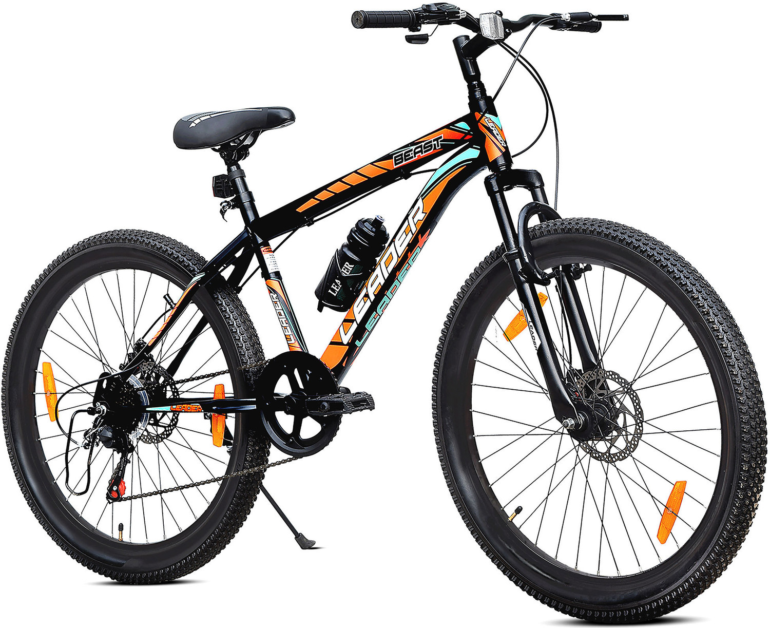 LEADER Beast 29T MultiSpeed (21 Speed) Mountain Bike with FS & DD Brake ...