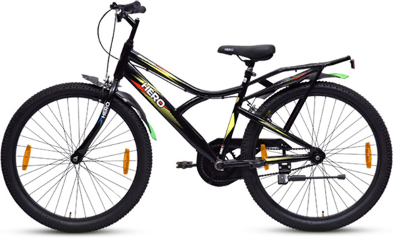 Image of HERO CYCLES BONFIRE | Wheel Size 24 | Non-Suspension | POWER Brake |Quick Release Seat] 24 T (inch) Mountain Cycle