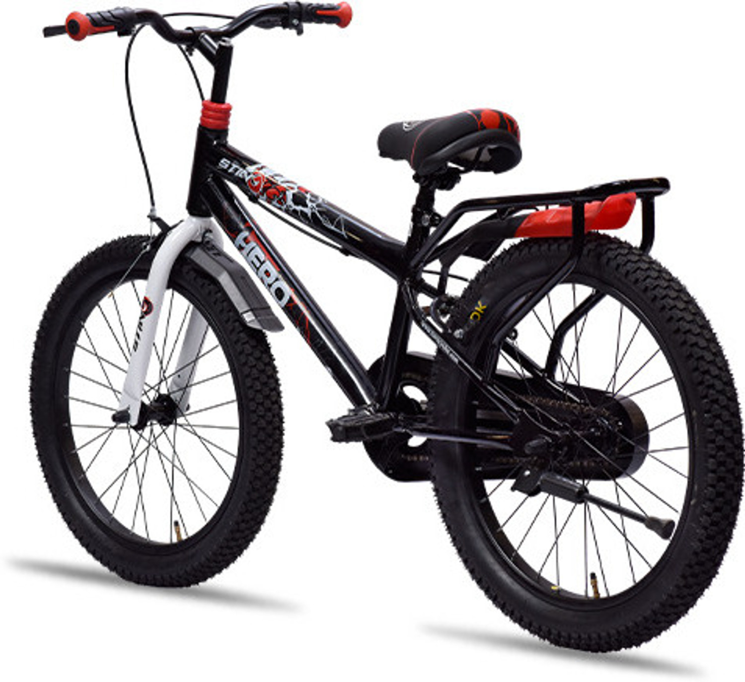 Image of HERO CYCLES STING | NON-SUSPENSION| SEMI FAT TYRES 20*2.40|POWER Brakes]Wheel Size 20 T (inch) BMX Cycle