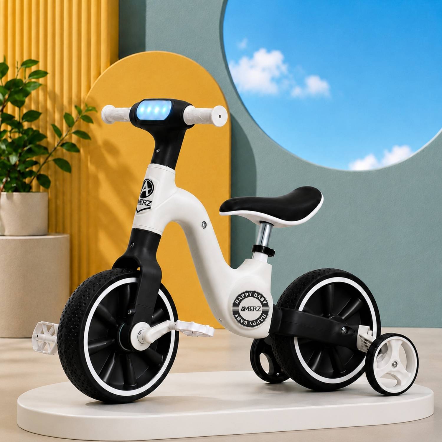 AMBERZ 3-in-1 Convertible Kids Bike 12 inch - Image 1