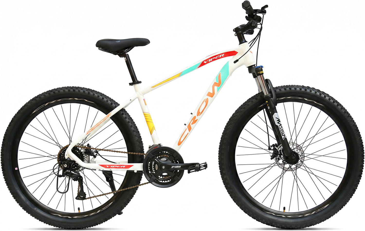 Image of Crow VIPER 24 SPEED|6061 ALLOY FRAME|ZOOM LOCKOUT SUSPENSION|shimano gears 29 T (inch) Mountain Cycle