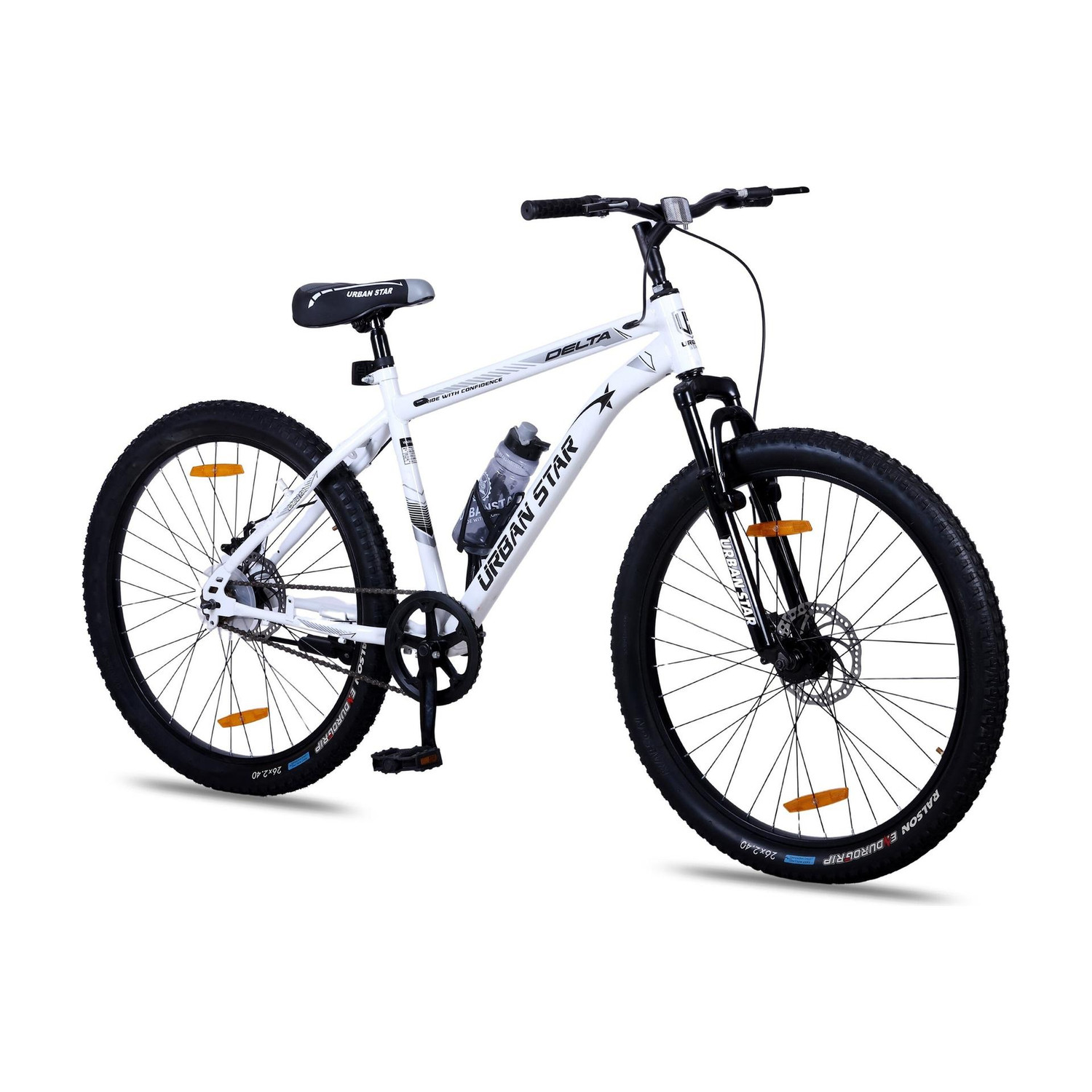 Image of Urban Star DELTA | 26T MTB | SINGLE SPEED | DUAL DISC | FRONT SUSP | SEMI FITTED | 13+AGE | 26 T (inch) Mountain Cycle