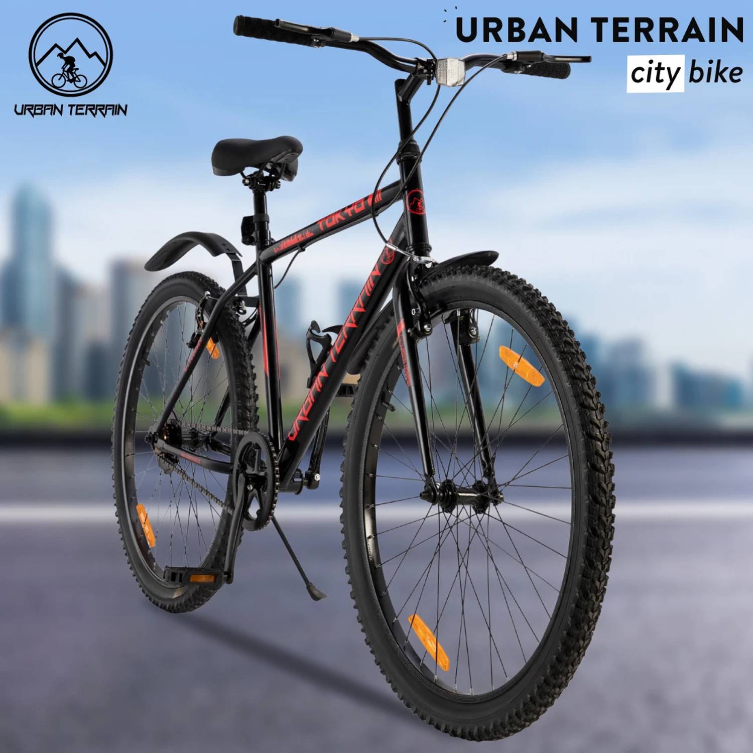 Urban Terrain Tokyo Cycles for Men with Complete Accessories