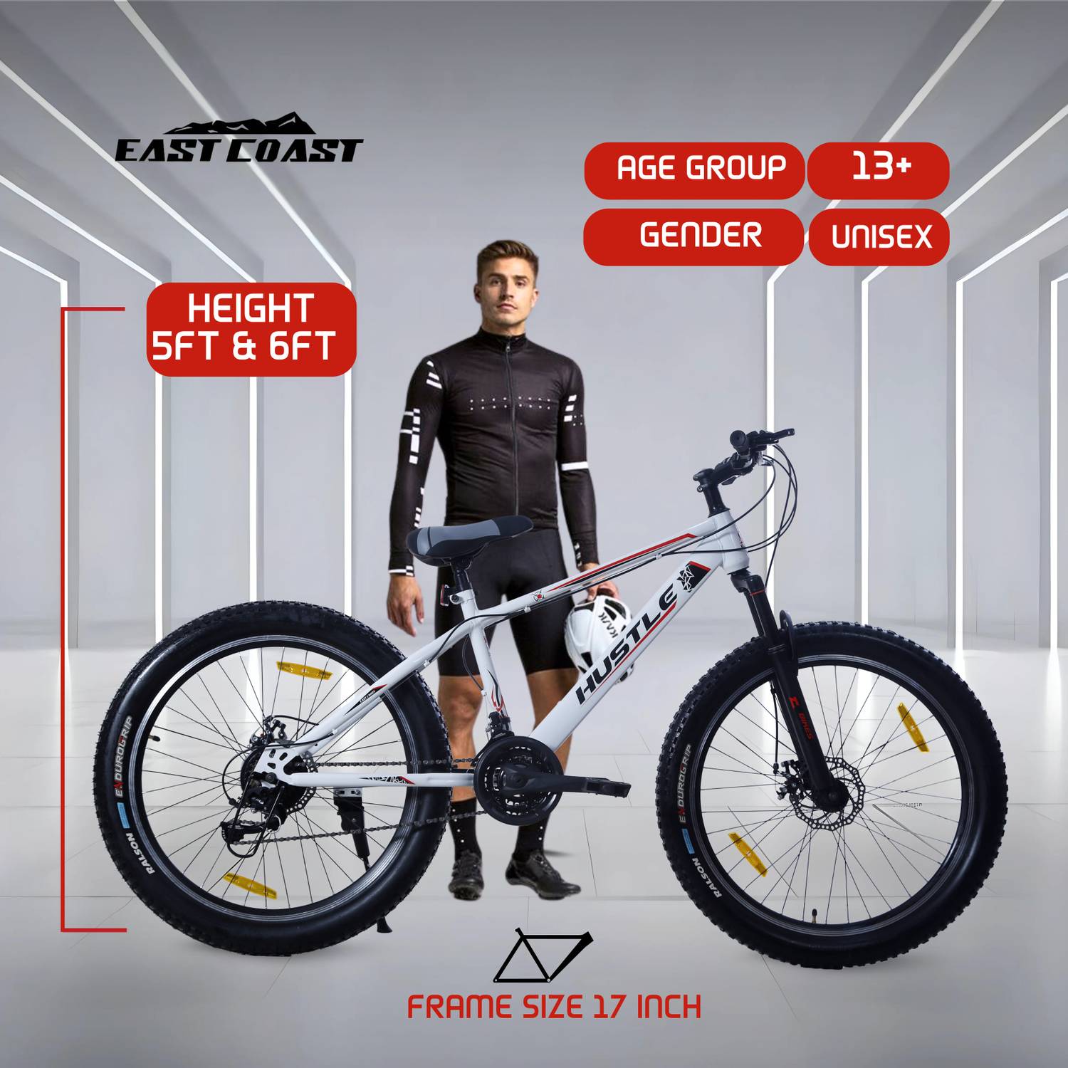 EAST COAST HUSTLE 21 Speed 26T Mountain Cycle - Image 5