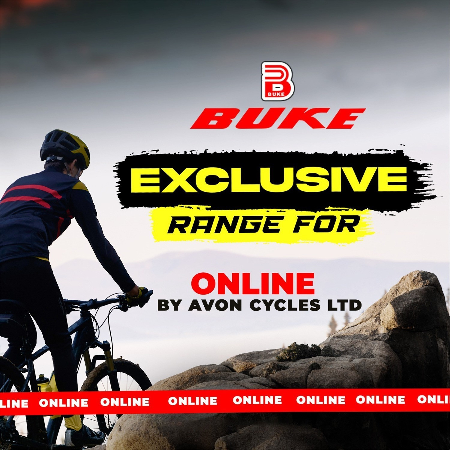 Image of Buke DRACO 26T MTB Cycle for Boys & Men with V Brake & Carrier 85% Pre Fitted 26 T (inch) Mountain Cycle