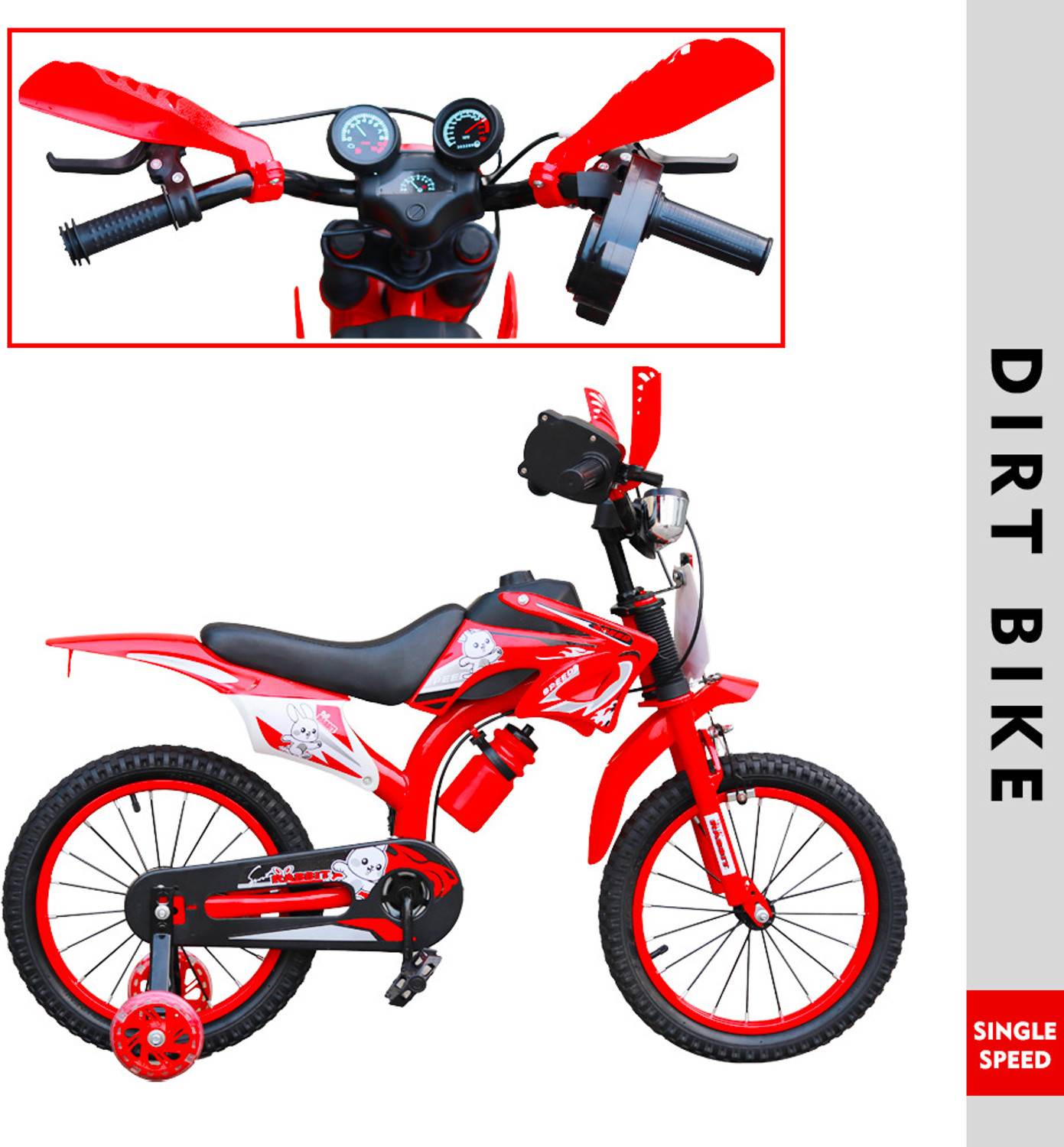 Image of GOAL DIRTBIKERED 16 T (inch) BMX Cycle